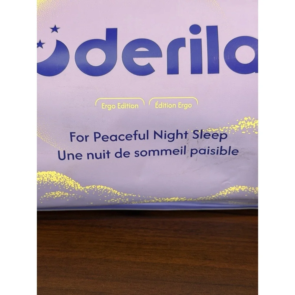 Derila Ergo Cervical Neck Pillow - Memory Foam Pillows for Back & Side Sleepers